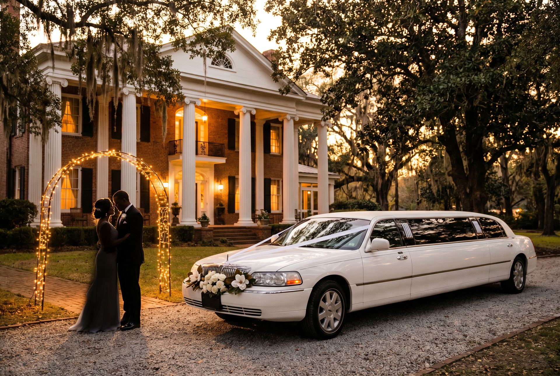 Prom and homecoming limousine